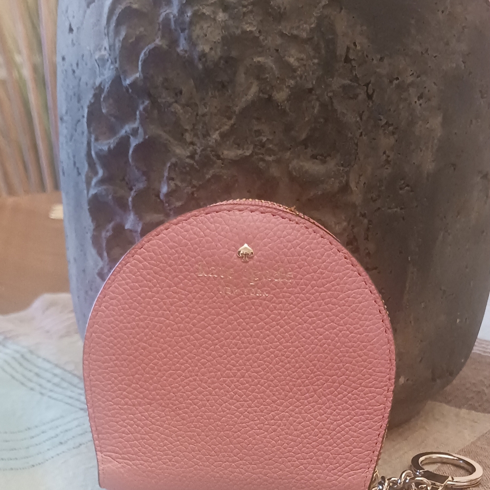 Kate Spade CORAL Pink Coin Purse(New Condition)